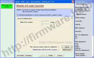 [Epson K301 Adjustment Program]